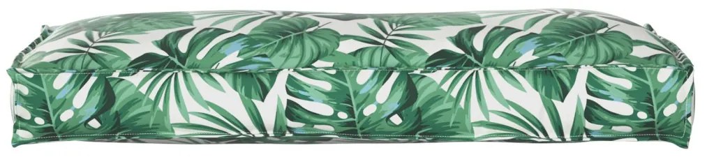 Pallet Párna Hátpárna Levélminta 120x40x12 cm Oxford Szövet