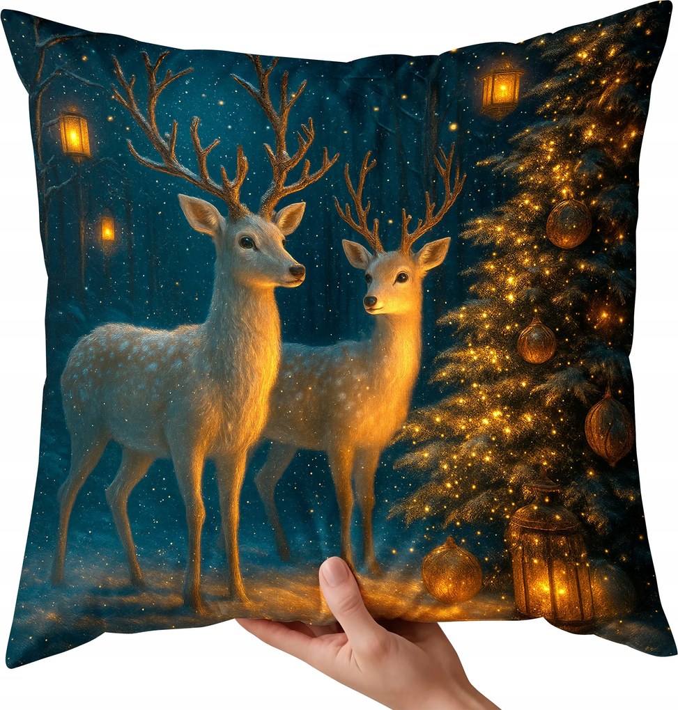 Karácsonyi díszpárnahuzat 40x40 díszpárnahuzat