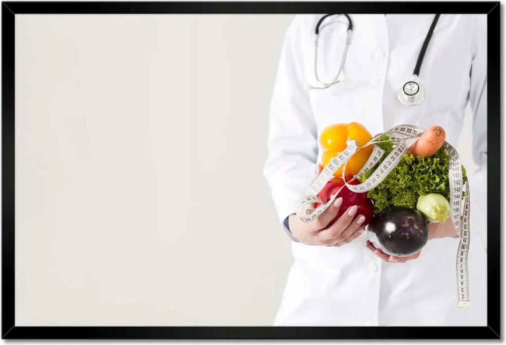 Poszterek keretben 60x40 Az egészséges élet koncepciója