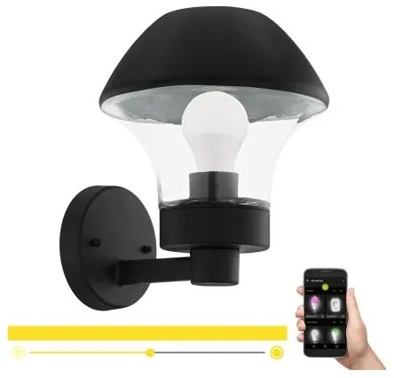 Eglo 33567 - LED dimmelhető kültéri fali lámpa VERLUCCA-C 1xE27/9W/230V IP44