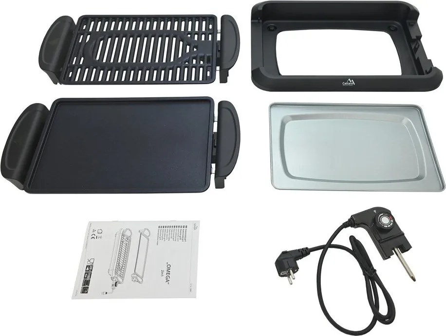 Asztali grill Omega 2v1 – Cattara