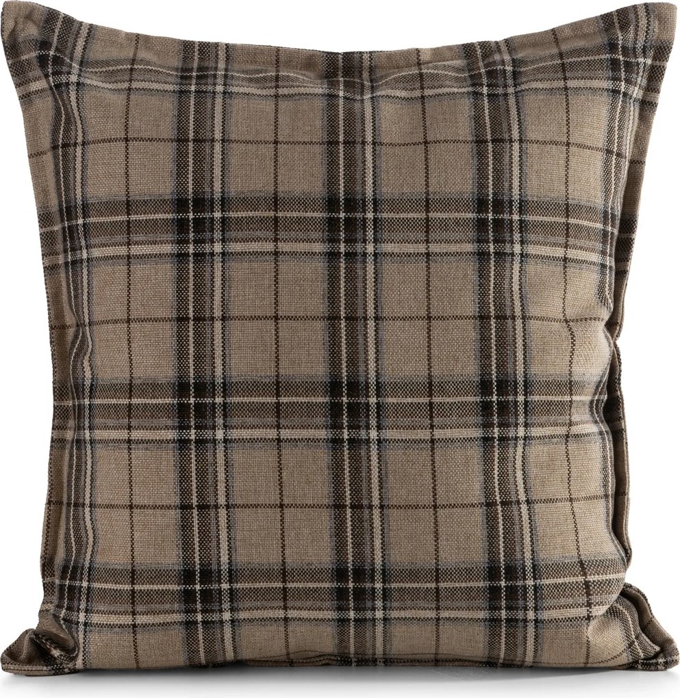 Kerti párnahuzat Garden 45x45 cm bézs kockás