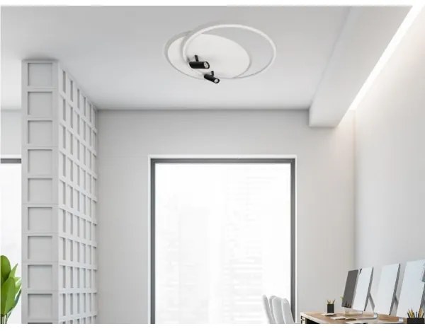 LED állítható mennyezeti lámpa 65W 230V 3000-6500K fehér + DO