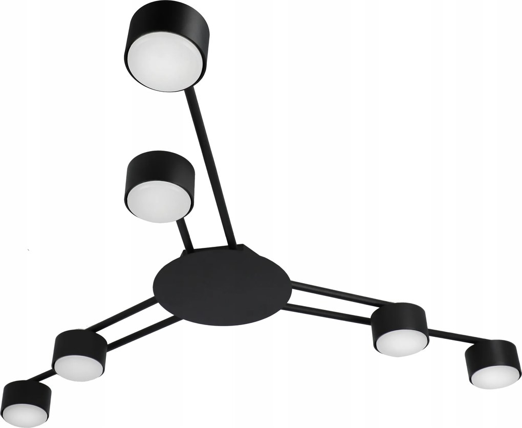 Mennyezeti lámpa Halogén Led lámpatest 6X GX53 spot fali lámpa Reflektor