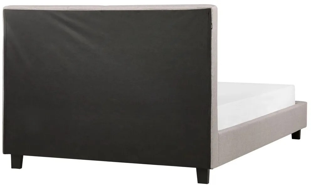 Franciaágy 140 cm ROLLA (ágyráccsal) (világosszürke). 1007494