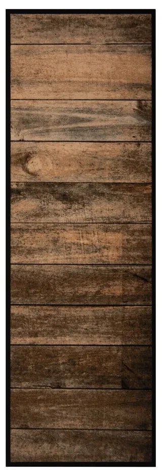 Cook & Clean Wild Wood barna futószőnyeg, 50 x 150 cm - Zala Living