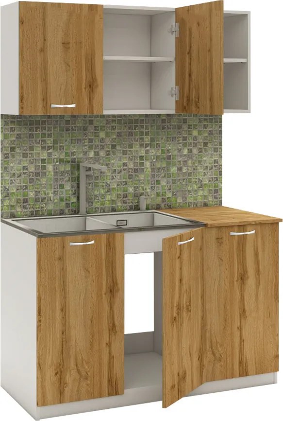 PD L120 Alapkonyha Wotan tölgy Tölgy