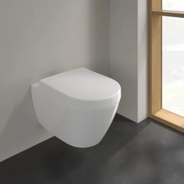 Villeroy & Boch 5614A1T2 - Függesztett WC SUBWAY 2.0 kerámia/fehér