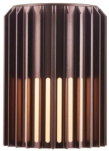 Nordlux - Kültéri fali lámpa ALUDRA 1xE27/15W/230V barna