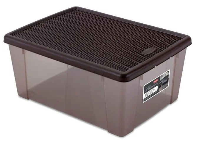STEFANPLAST Elegance XL többcélú doboz, barna