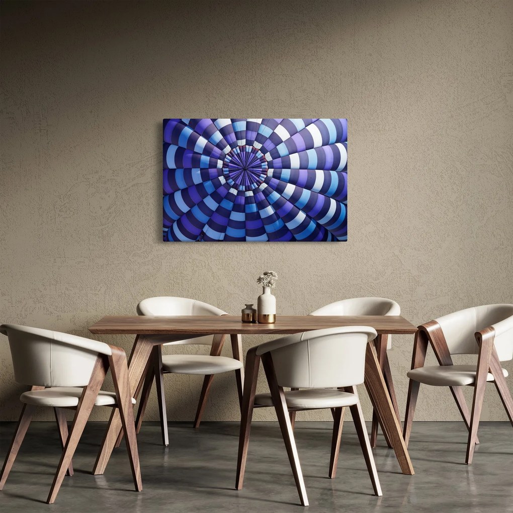 Egy kép a repülő léggömb szerkezetéről (90x60 cm)