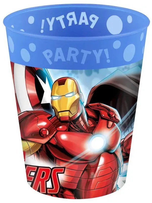 Bosszúállók Infinity Stones micro prémium műanyag pohár szett 4 db-os 250 ml
