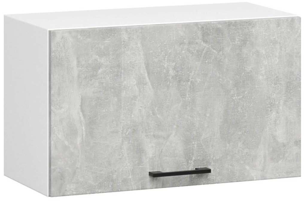 Konyhabútor 240 cm Ozara II (beton + fehér). Akció -14%. 1071278