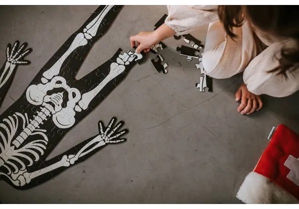 Janod - Gyerek oktató puzzle 225 db Emberi test