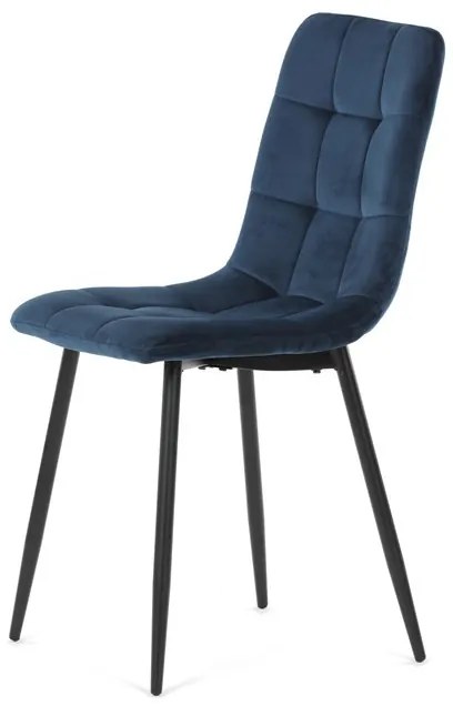 Kék Bársony Étkezőszék. CT-281 BLUE4