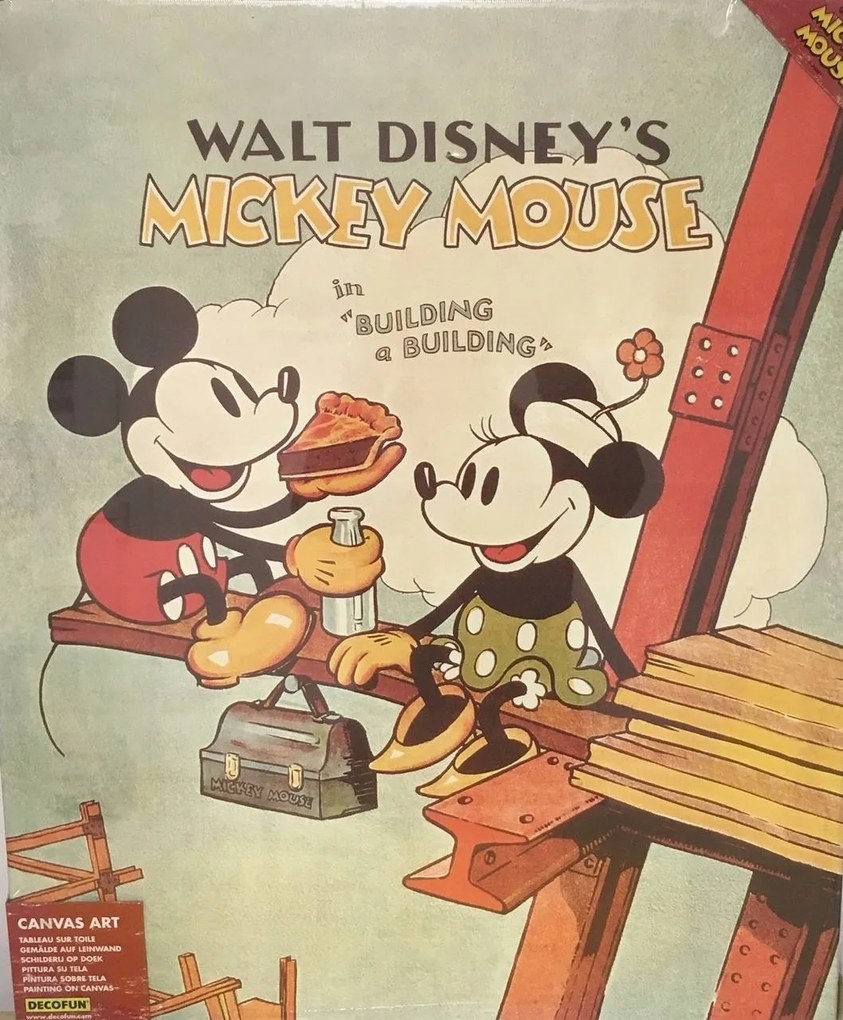 Mickey egér vászonkép canvas 48x58 OZ73005
