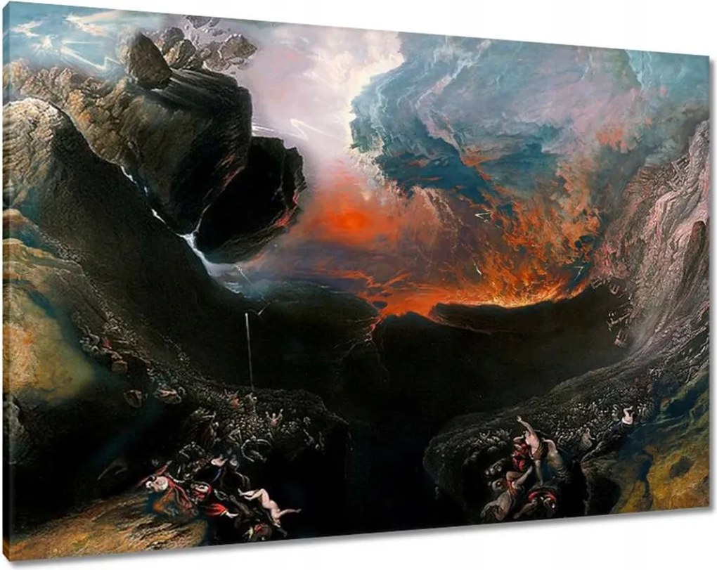 Vászonkép 100x70 Haragjának nagy napja