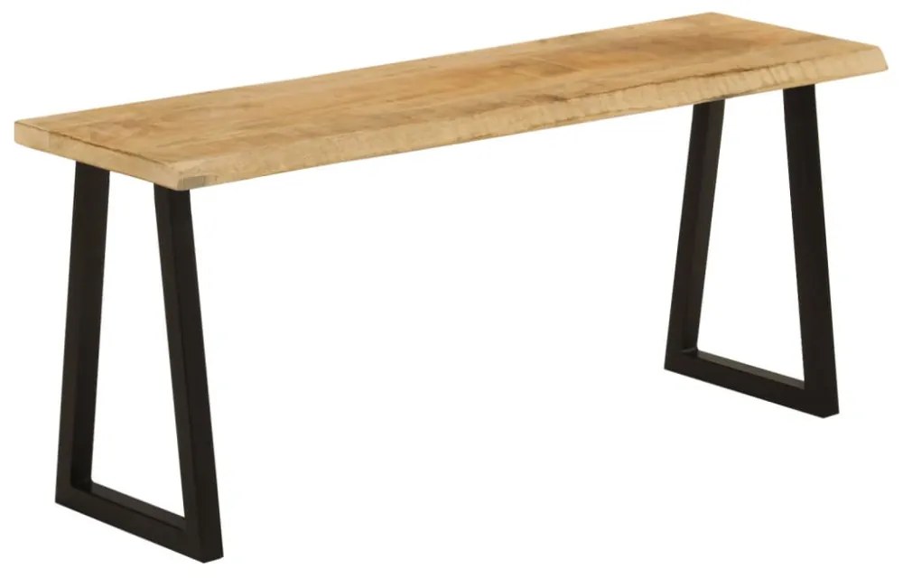 tömör mangófa pad természetes éllel 105 cm