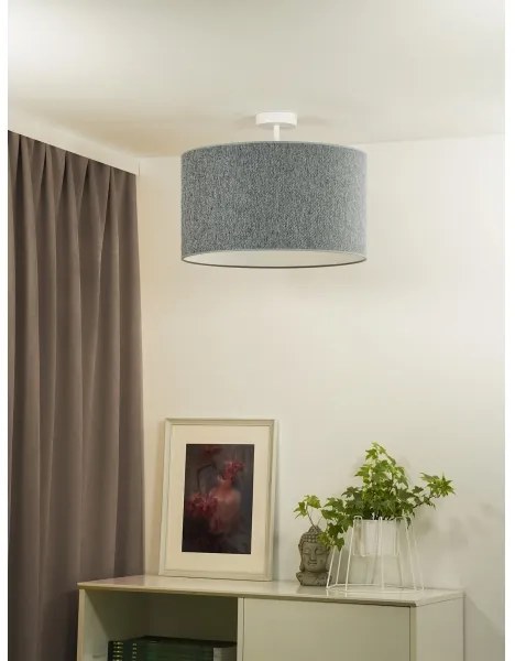 Duolla - Felületre szerelhető csillár ROLLER ECO RECYCLING 1xE27/15W/230V átm. 45 cm zöld