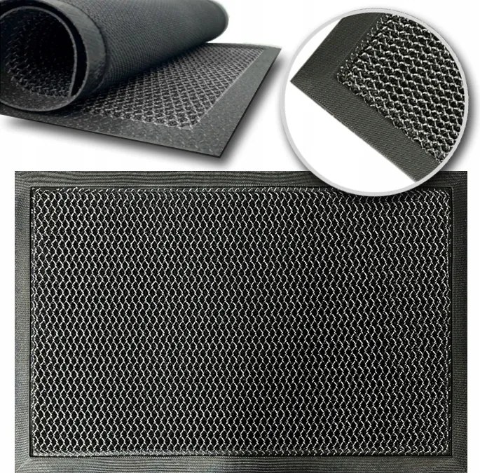 Lábtörlő 3D Pvc Bemeneti Kültéri Tisztítószőnyeg Ajtó Alá 45x70