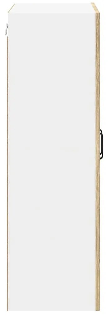 Fali konyhaszekrény Sonoma tölgy 60 x 31 x 100 cm Faanyag