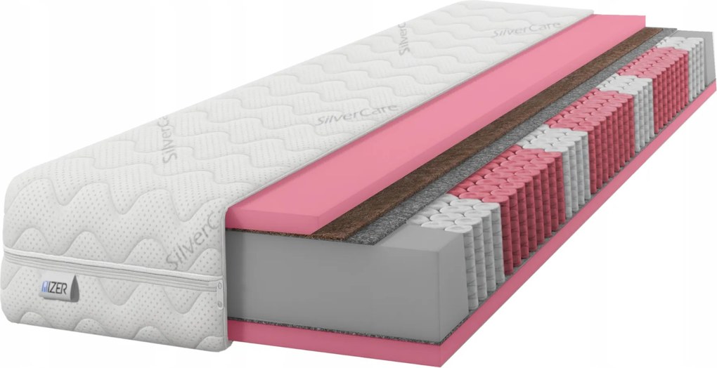 Multipocket Kókusz Hr 135x190 rugós matrac H3 H4 közepes keménységű