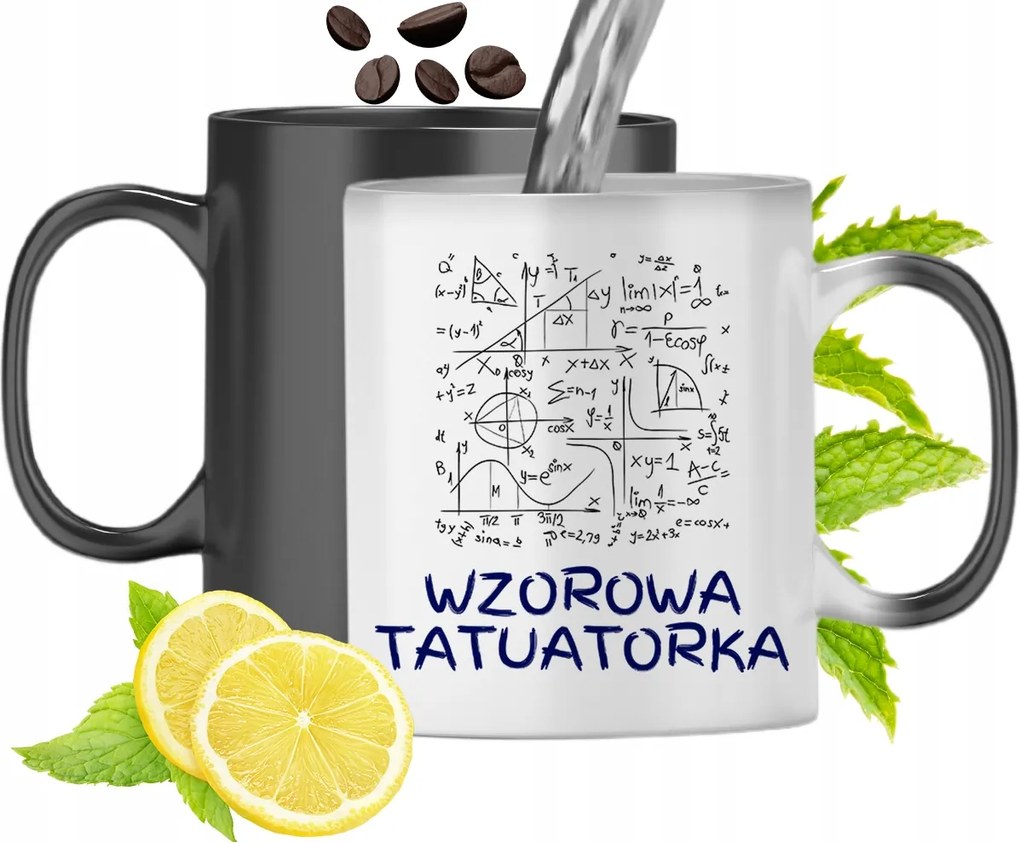 Mágikus Bögre Tetoválóművészeknek Színváltós, fényképes nyomattal