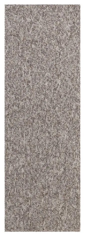 Szürke mosható futószőnyeg 80x240 cm Rocco Taupe – Elle Decoration