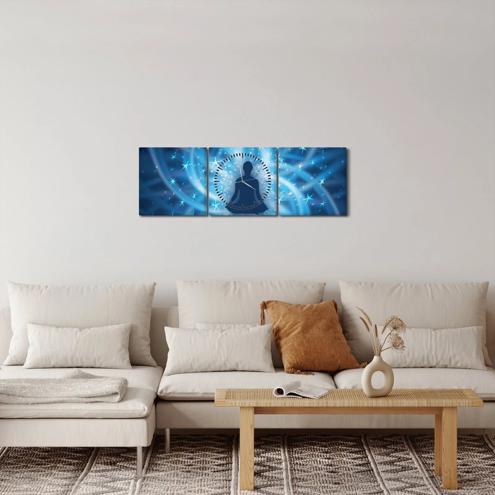 Kép - Szellemi energia (órával) (90x30 cm)