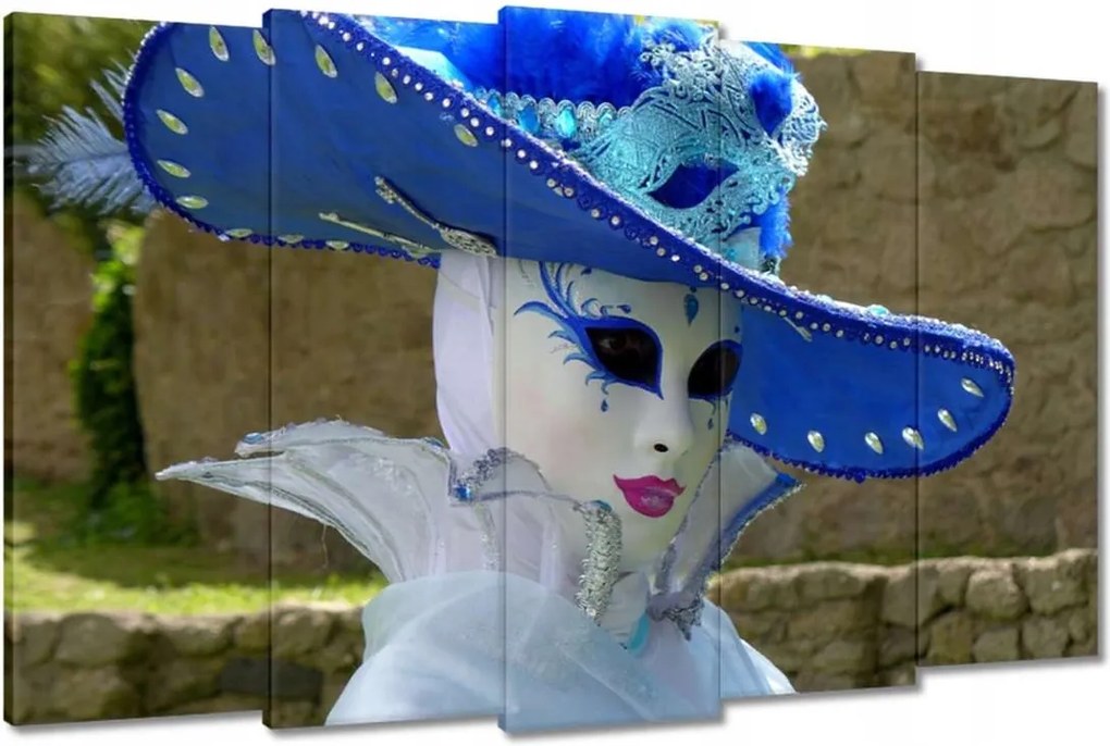 Festmények 150x95 Velence Farsangi bál