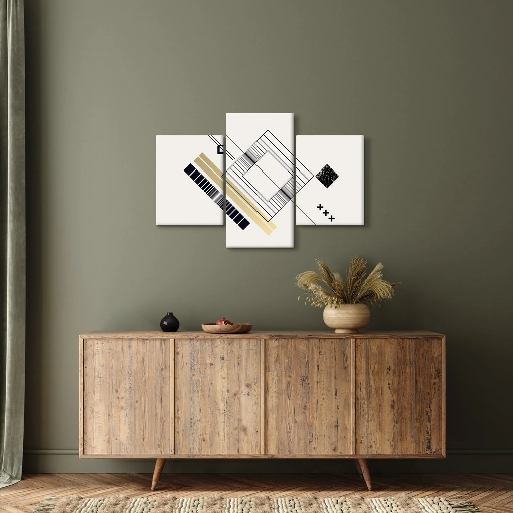Kép - Geometriai formák N⁰6 (90x60 cm)