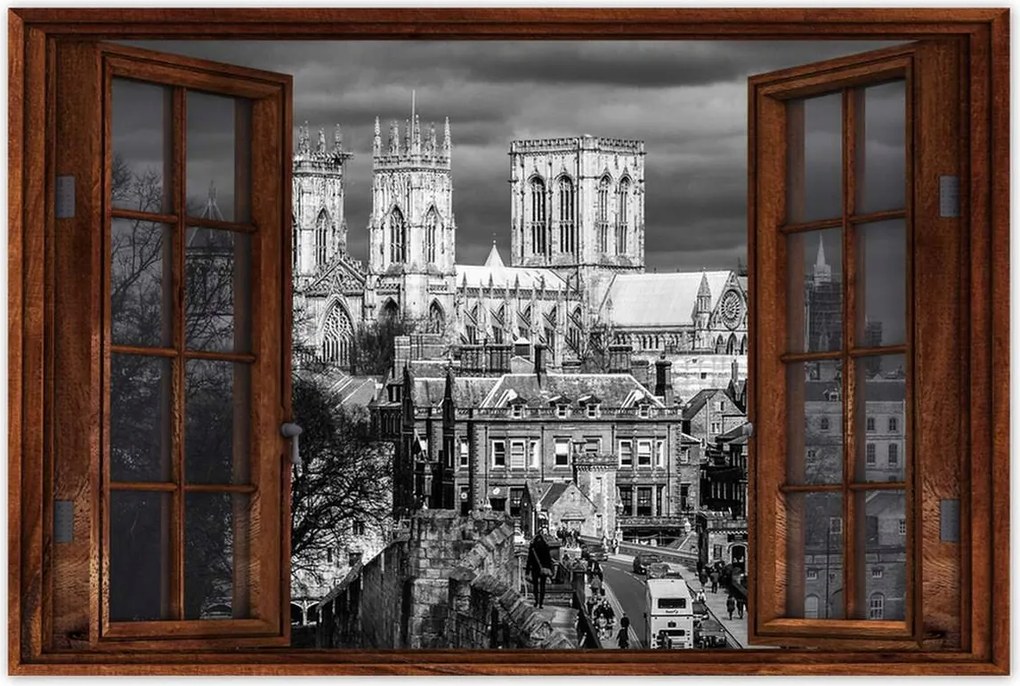 Poszterek 60x40 Kilátás a falakról