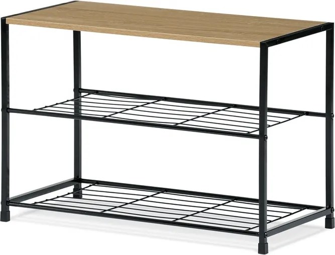 Cipőtartó, MDF, barna, GD-413 OAK