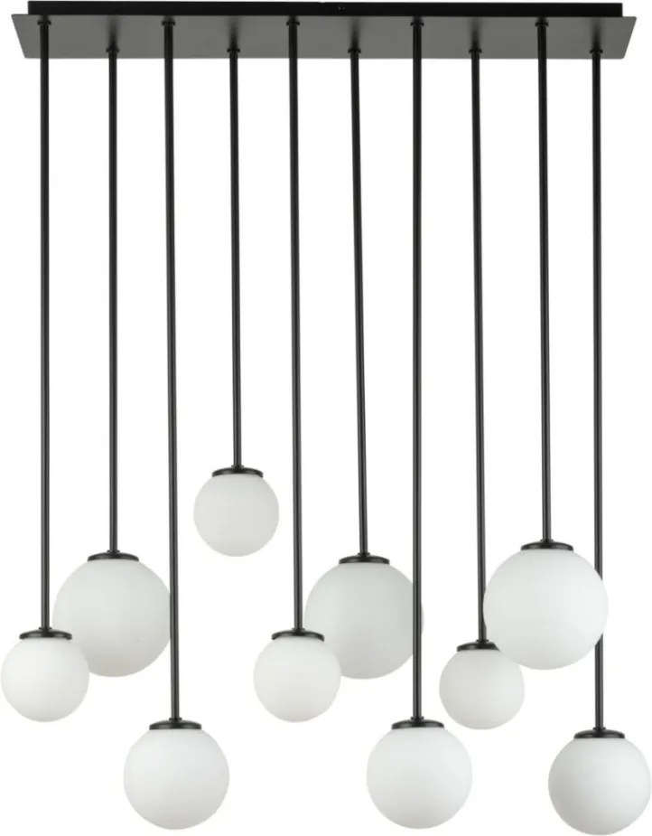 SIGMA LIGHTING 33491 TULIA Többágú Függesztett Lámpa Fehér, Fekete G9 IP20