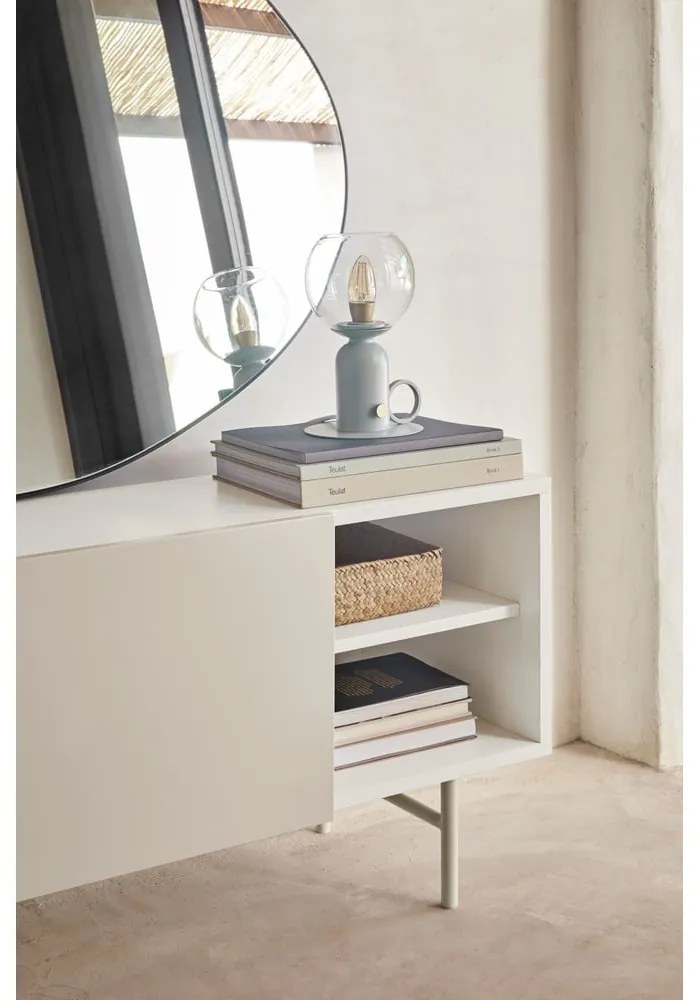 Bézs-krémszínű TV-állvány 180x56 cm Nube – Teulat