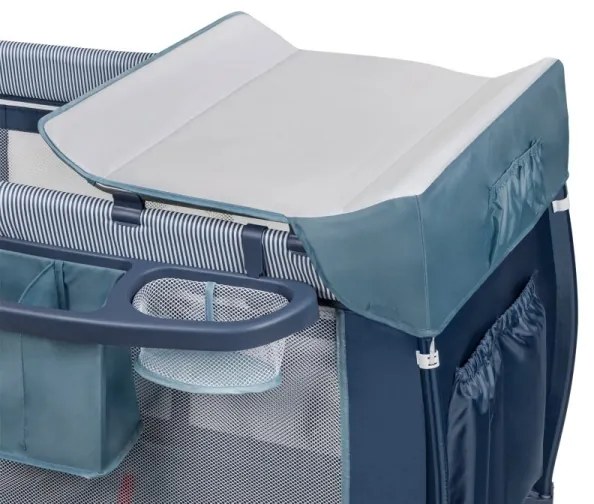 Lionelo - SVEN PLUS utazóágy, kék