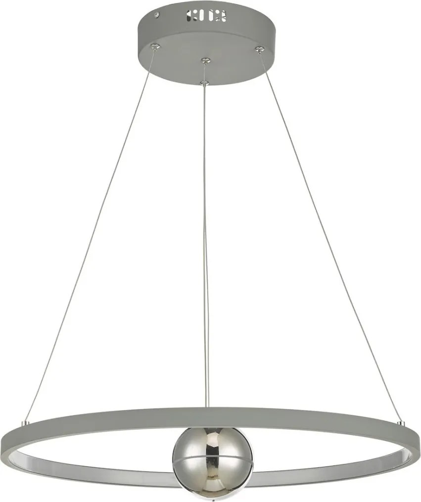 Dar Lighting MERCURY MER8639 Függőlámpa 1x28W/LED 2800K 1669LM