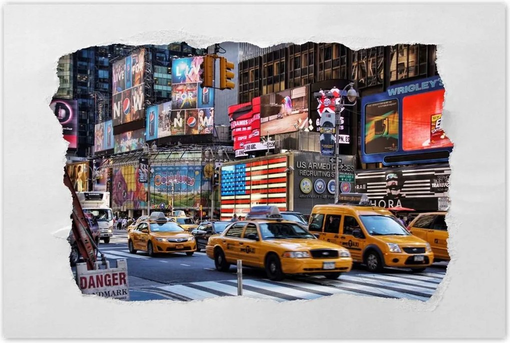 Poszterek 120x80 New York Yellow Cab