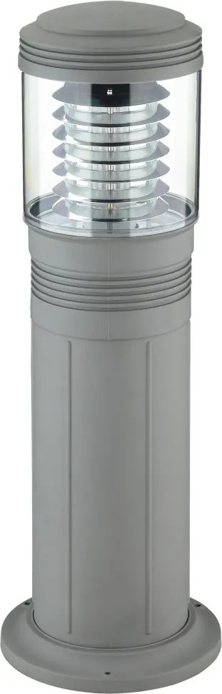 NOVOLUX 114A-G05X1A-03 FRA Modern Kültéri Állólámpa Átlátszó, Szürke E27 IP55