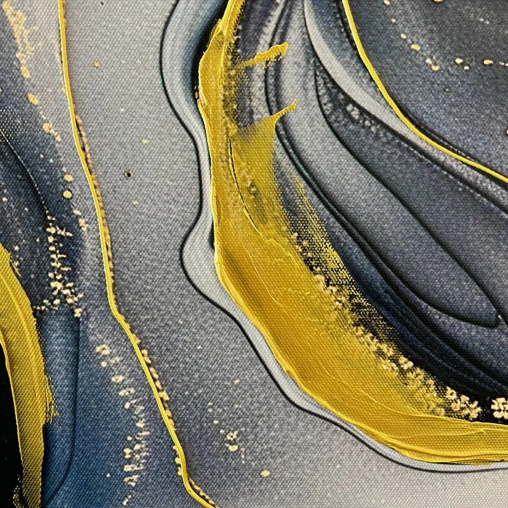 Kép kézzel festett részletekkel 70x100 cm Sky – Styler