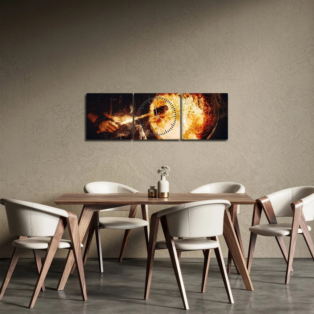 Kép - Sámándob (órával) (90x30 cm)