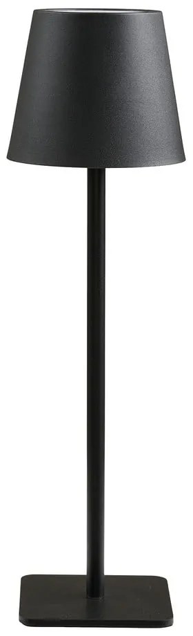 Fekete LED asztali lámpa (magasság 37 cm) Bradford – House Nordic