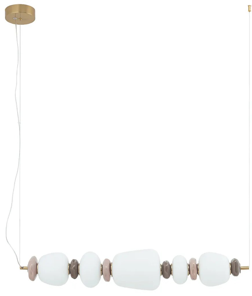 Ceramic LED egyágú függesztett lámpa