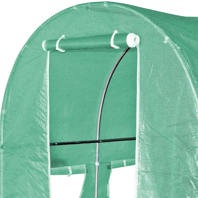 Kerti fóliaház/fóliasátor 2x4,5 m UV szűrővel PREMIUM