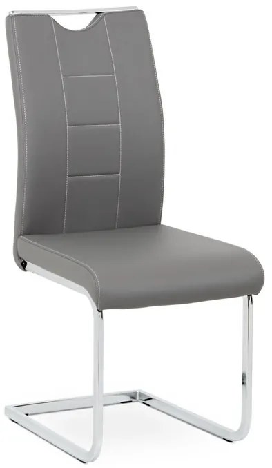 Szürke Ekobőr Étkezőszék. DCL-411 GREY