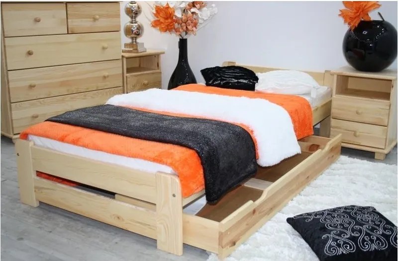Max Euro fenyő ágykeret 100x200 + ajándék ágyráccsal