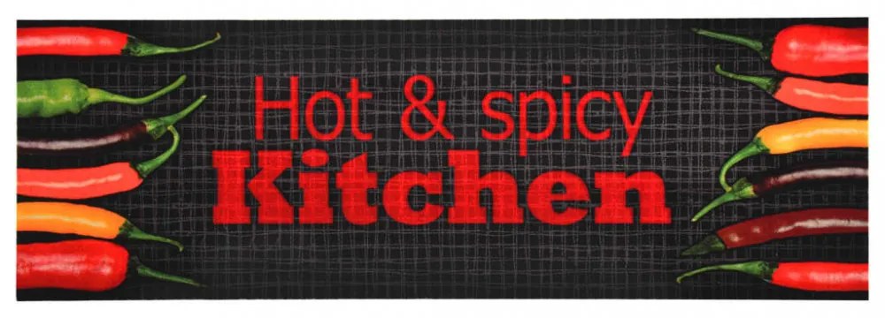 Hot&amp;Spicy&quot; mosható konyhai szőnyeg 45 x 150 cm &quot;