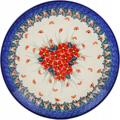 Tányér 25 cm Ceramika Artystyczna Bolesławiec