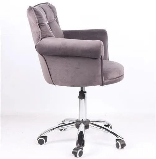 HR804CK Grafit modern velúr szék