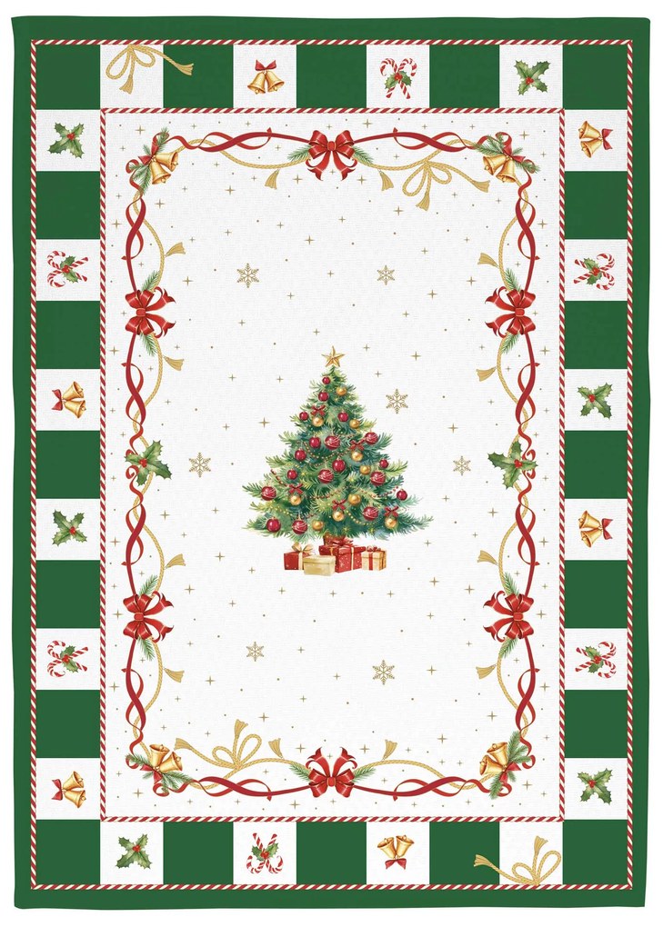 Karácsonyi pamut konyharuha 2 db 70x50 cm Christmas Tale